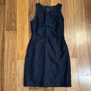 J. Crew lace‎ navy dress